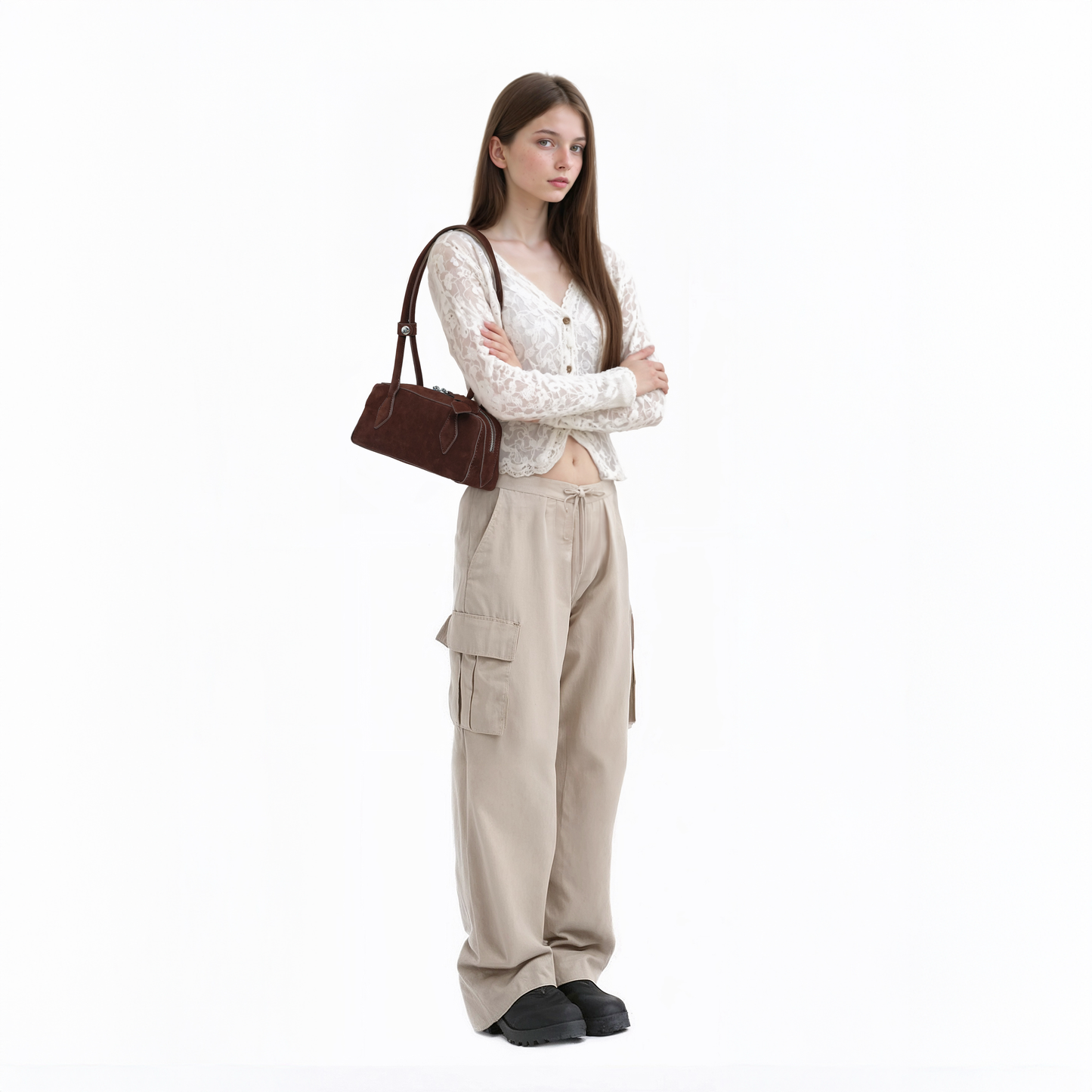 Belle Line Bag (brown)