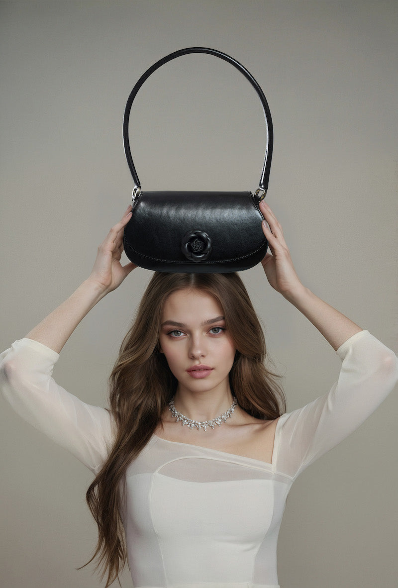 Camélia Bag (black)