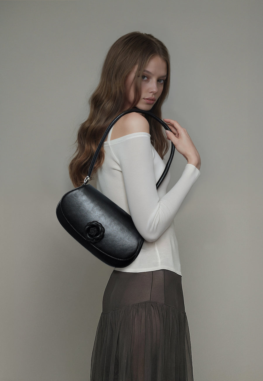 Camélia Bag (black)