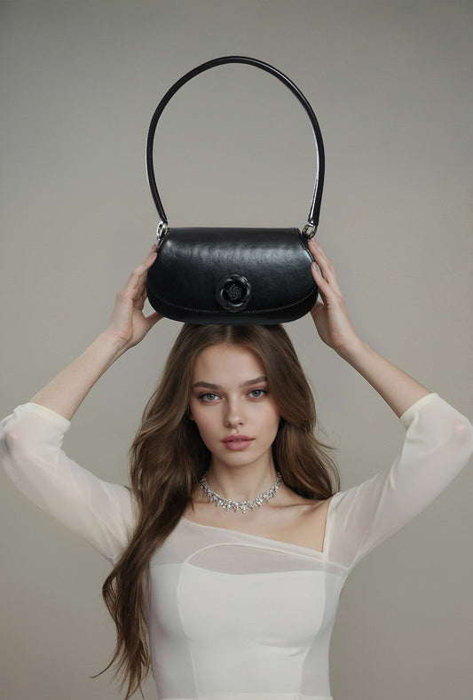 Camélia Bag (black)