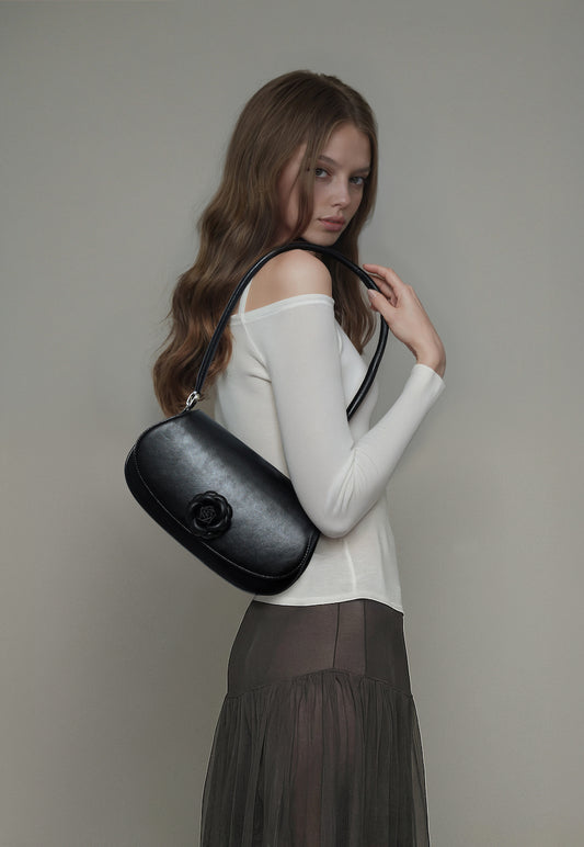 Camélia Bag (black)